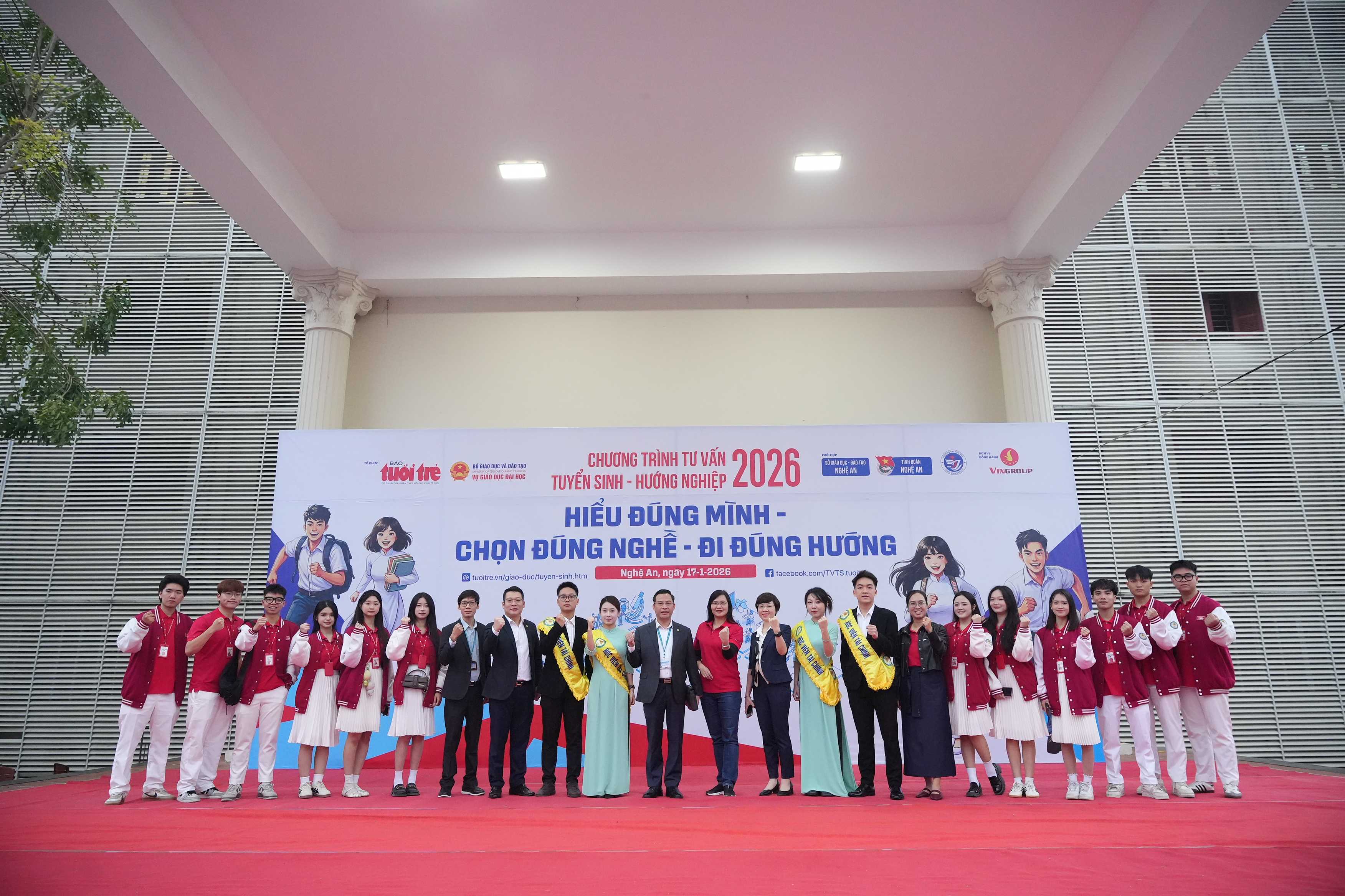 Học viện Tài chính đồng hành cùng sĩ tử Nghệ An – Thanh Hóa tại Ngày hội Tư vấn tuyển sinh – hướng nghiệp 2026